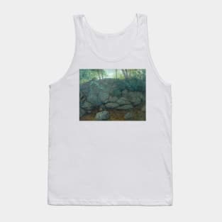 Woodland Rocks by Julian Alden Weir Tank Top